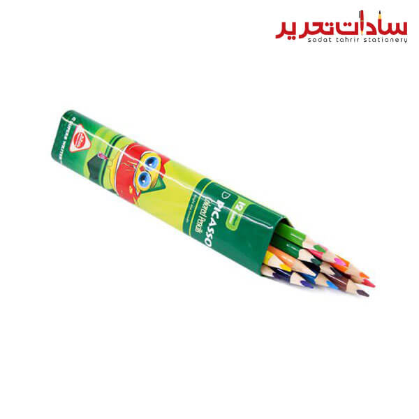 PICASSO مداد رنگي فلزي سه گوش 12 رنگ-مداد رنگي فلزي سه گوش 12 رنگ پیکاسو