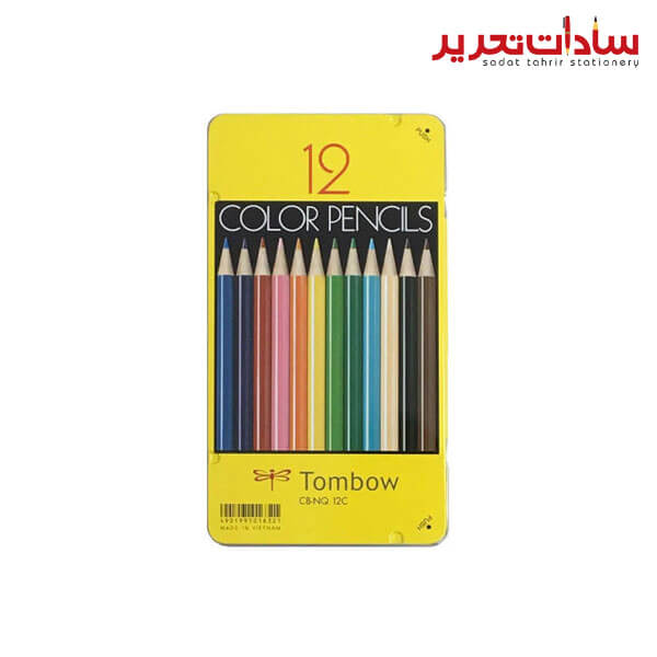 Tombow مداد رنگي فلزي 12 رنگ-مداد رنگي فلزي 12 رنگ تومبو