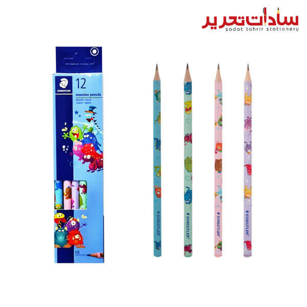 STAEDTLER مداد مشکی monster ایرانی 72-مداد مشکی monster ایرانی استدلر
